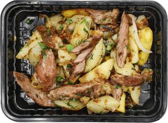 Картошка жареная с мясом