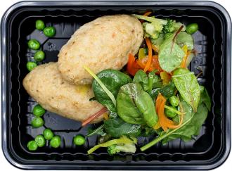 Котлета из семги паровая