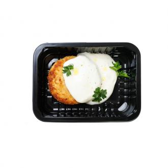 Печеночные оладья со сметаной