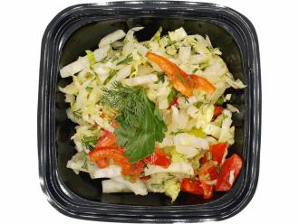 Салат из пекинской капусты с перцем