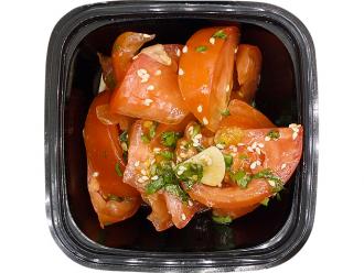 Салат из помидор с брынзой и прованским соусом