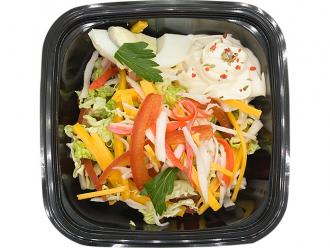 Салат крабовый с помидорами и сыром