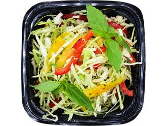 Салат "Овощной микс" с базиликовой заправкой