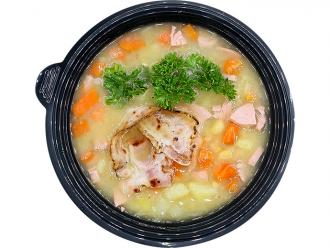 Суп из чечевицы с овощами