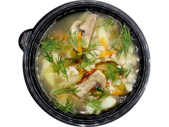 Суп картофельный с грибами