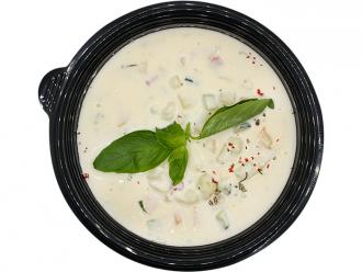 Суп сырный с овощами