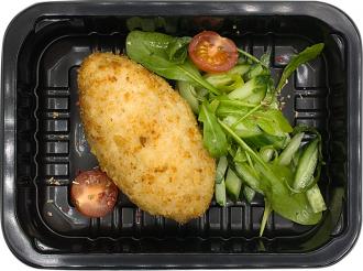 Зраза рыбная с сыром и зеленью