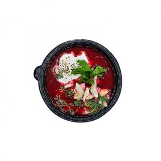 Борщ с курицей